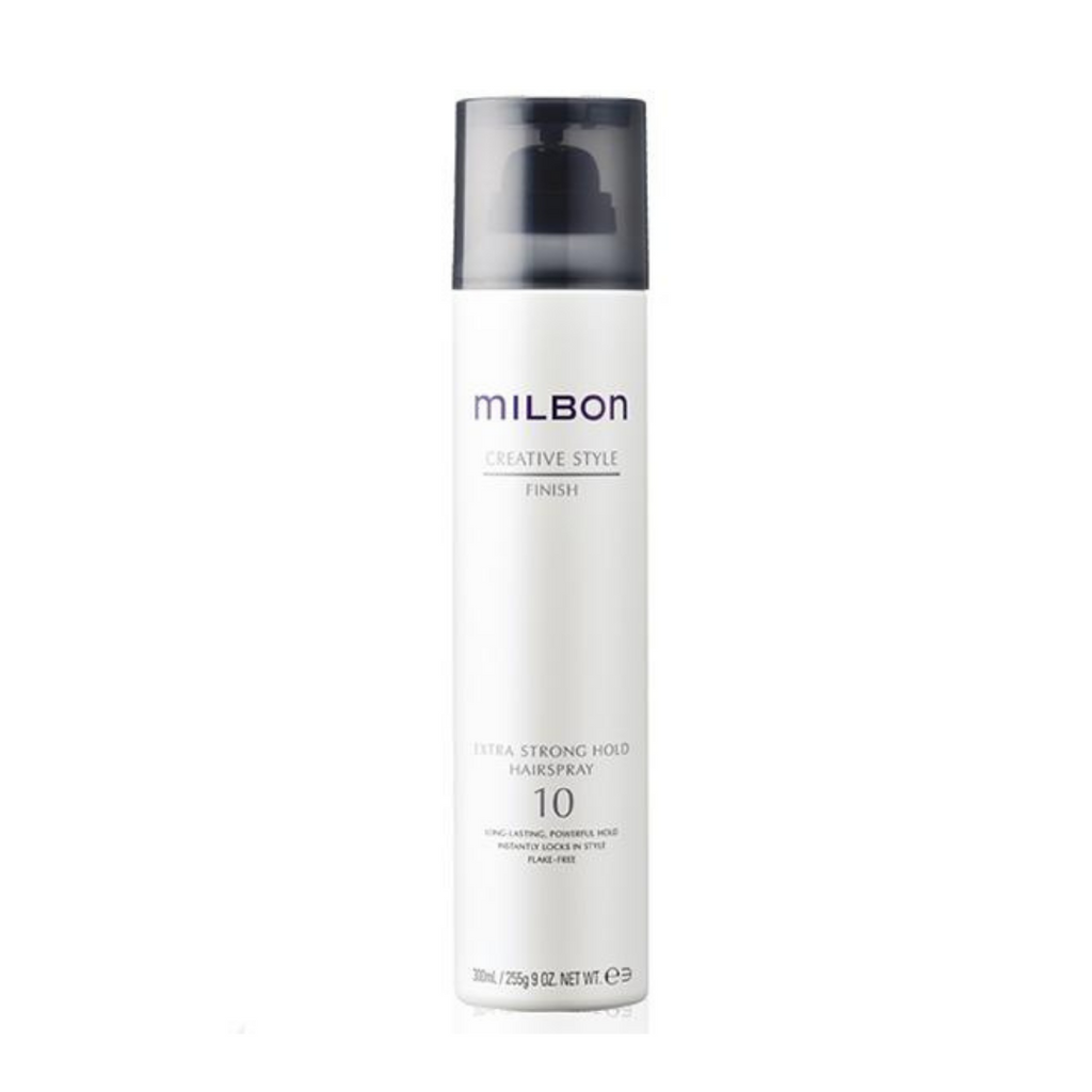 Milbon Extra Strong Hold Hair Spray 10 210g – Bada Hair Salon