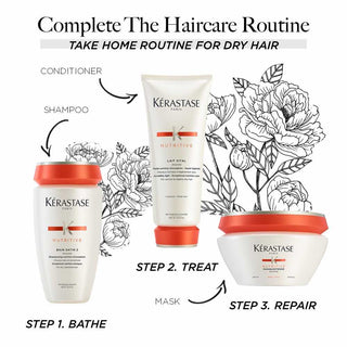 Kerastase Nutritive Masquintense Thick Hair 200ml-Leekaja Beauty Salon | Best Hair Salon Singapore