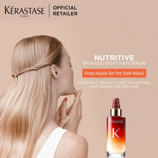 Kerastase Nutritive 8H Magic Night Serum 90ml-Leekaja Beauty Salon | Best Hair Salon Singapore