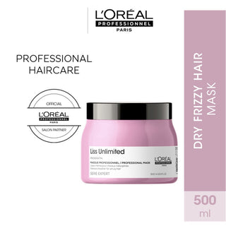 L'Oreal Professionnel Serie Expert Liss Unlimited Anti-Frizz Masque 500ml